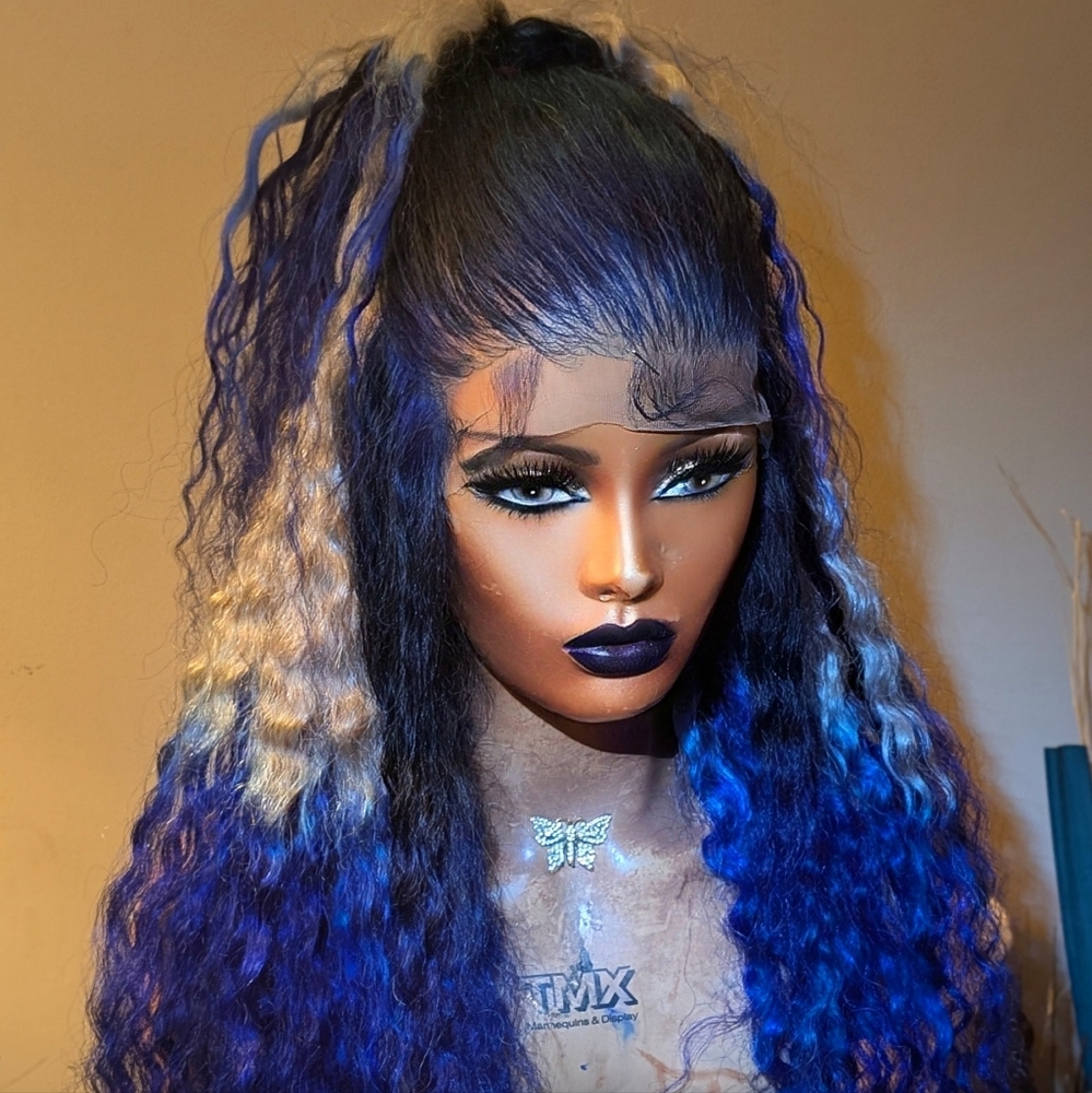 HUMAN HAIR CURLY 13*6 FRONTAL WIG